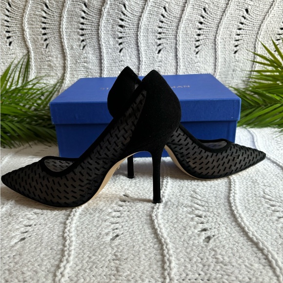 New Stuart Weitman Tasha pointed Toe Pump - Picture 12 of 16